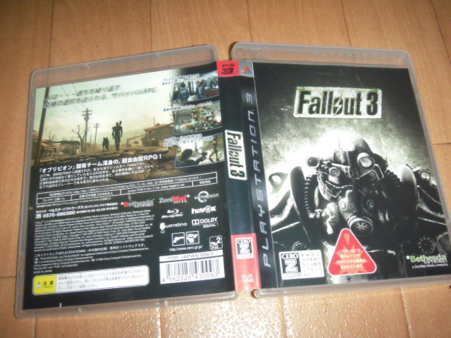 中古 PS3 フォールアウト3 Fallout3 即決有 送料180円 