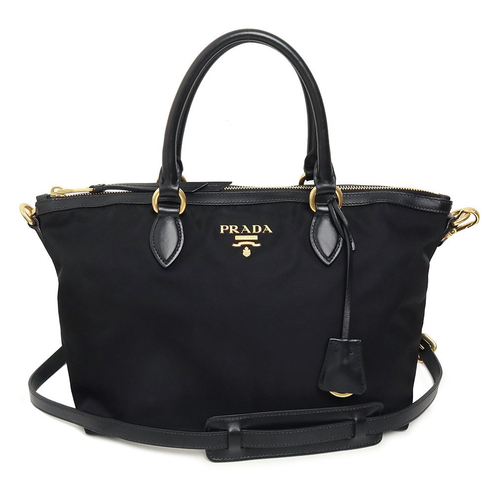 プラダ PRADA 2WAY ハンドバッグ ショルダーバッグ 斜め掛け テスート
