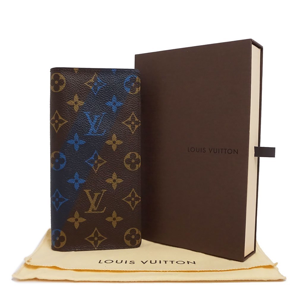 LOUIS VUITTON ポルトフォイユ ブラザ Vシグネチャー　モノグラム