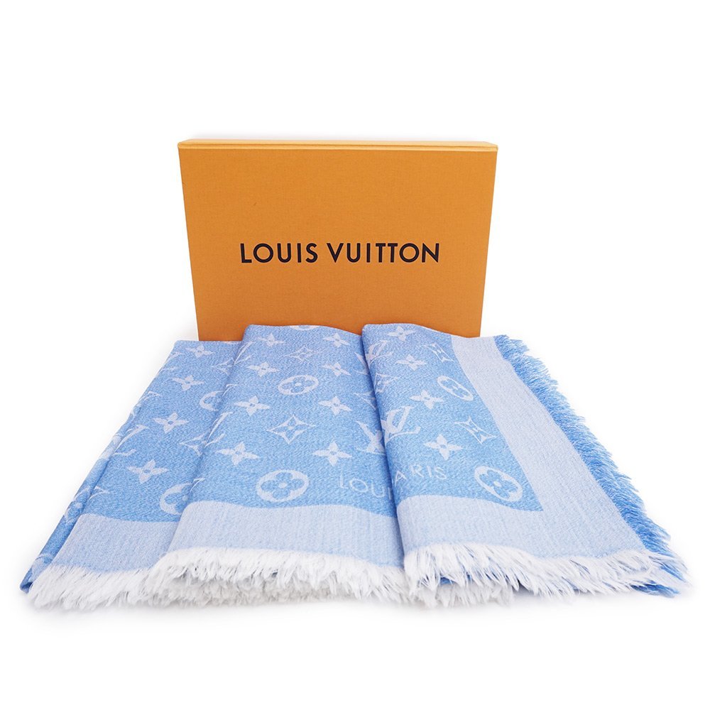 新品・未使用品）ルイ ヴィトン LOUIS VUITTON ウール シルク ショール