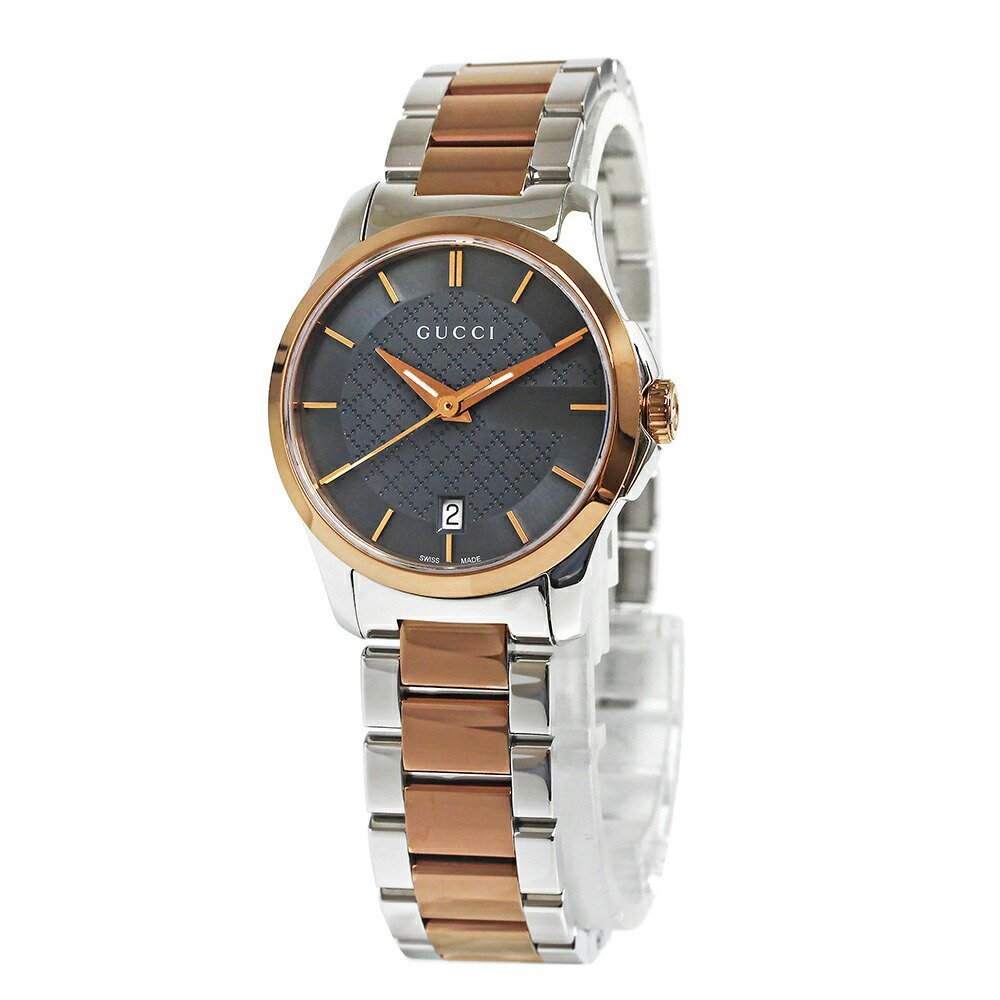 直売割 109 グッチ　レディース腕時計　シェリーライン　箱付き　新品ベルト GUCCI 腕時計(アナログ)