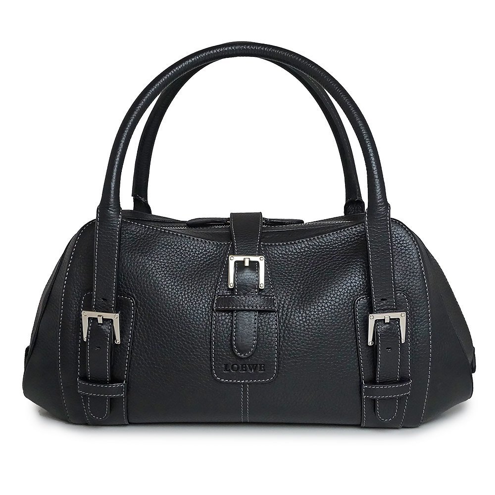 ロエベ loewe センダ ハンドバッグ レザー ブラック smcint.com