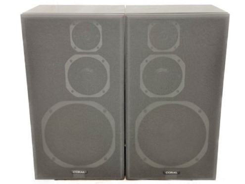 引取限定】CORAL コーラル x-vii スピーカー ペア 3ウェイ サラン