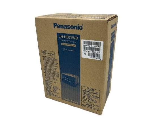 Panasonic パナソニック CN-HE01WD カーナビステーション Strada ストラーダ  未使用 W6740774