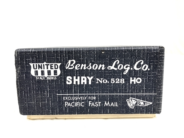 UNITED SCALE MODELS Benson Log.Co. SHAY no.528 HO 蒸気機関車 鉄道模型 ジャンク O6688207_画像4