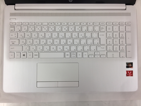 初期保証付】 HP Laptop 15-db0161AU ノート PC AMD Ryzen 5 2500U