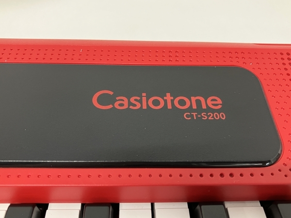 CASIO CT-S200RD Casiotone カシオ 電子キーボード レッド 2019年製