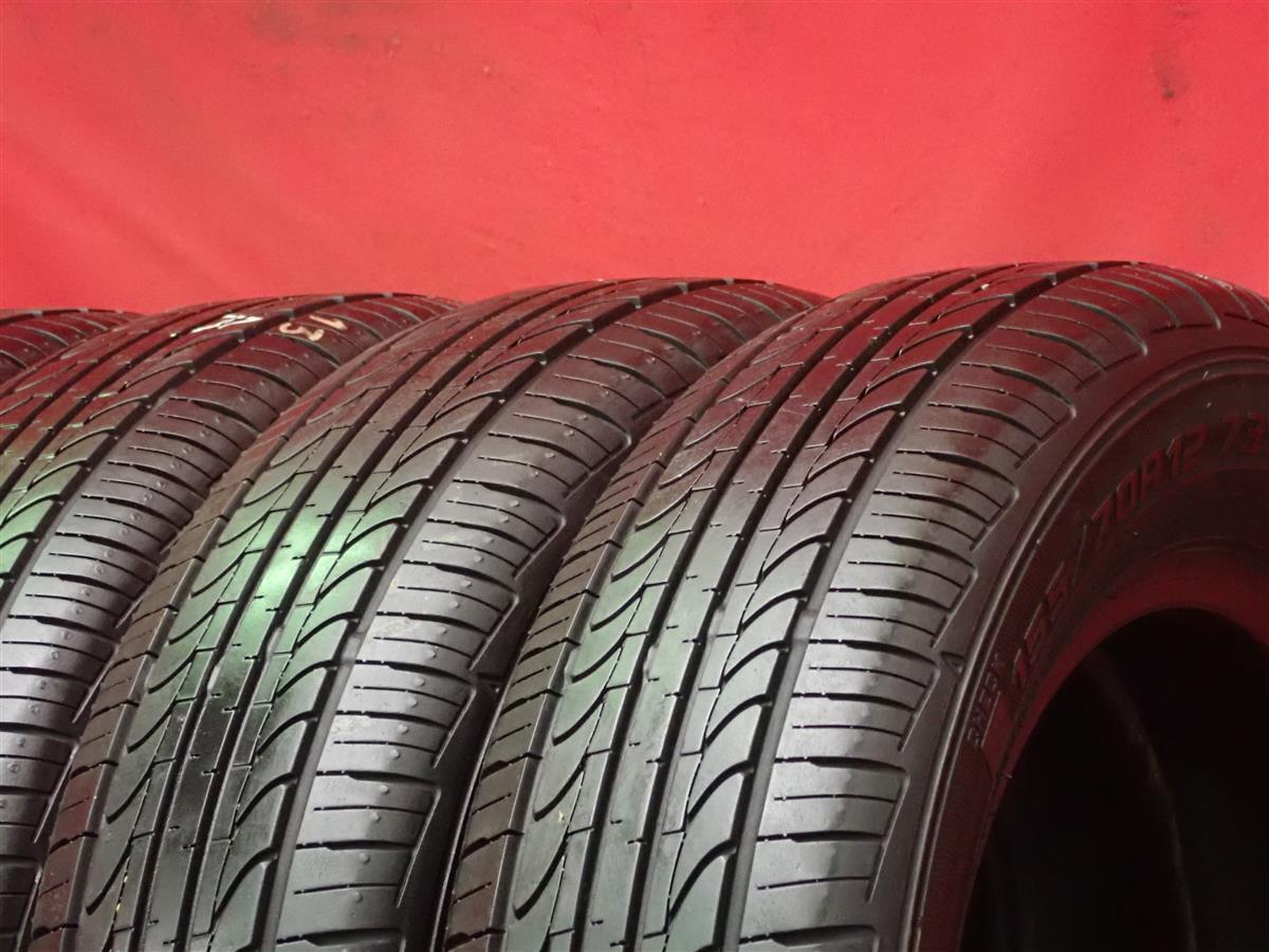 4本 《 グッドイヤー 》 GTハイブリッド エコエディション [ 155/70R12 ]9分山★ ライフ ヴィヴィオ プレオ n12_画像5