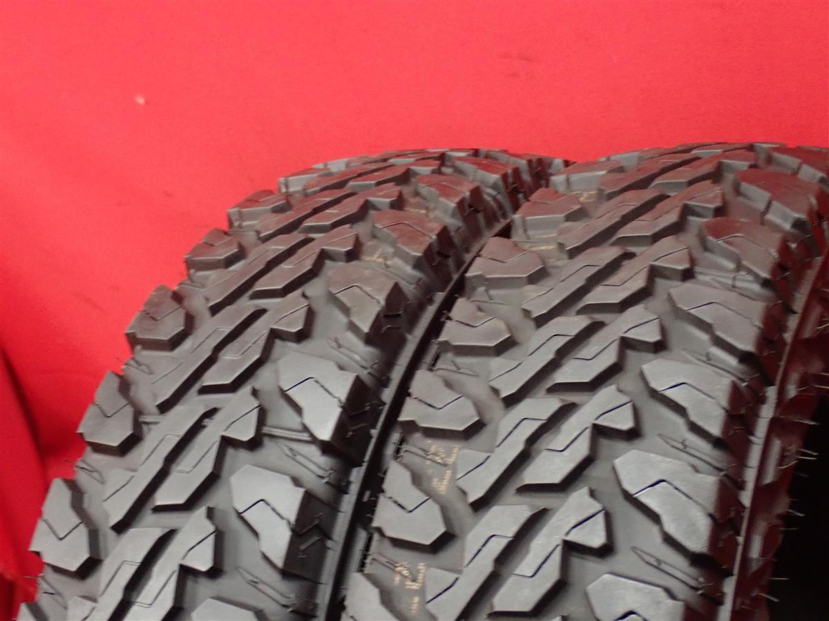 タイヤ2本 175/80R16 91S ヨコハマ ジオランダー M/T G003 8.5分山 ジムニー クロカン マッドタイヤの画像4