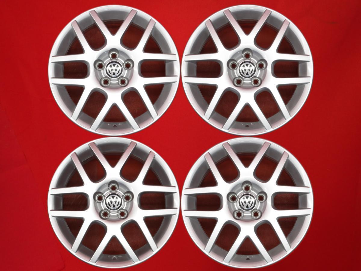 VOLKSWAGEN ゴルフ IV GTI 純正 BBS製 RA516 ホイール 4本 6.5J-16 PCD100 5穴 +42 ハブ57 1J0601025AN aa16