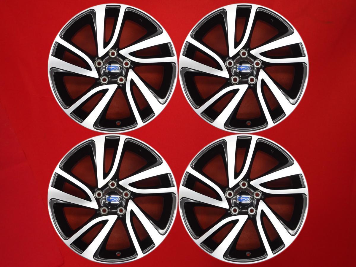 最安 スバル SUBARU レヴォーグ VM 系 純正 18インチ ホイール 4本 7.5