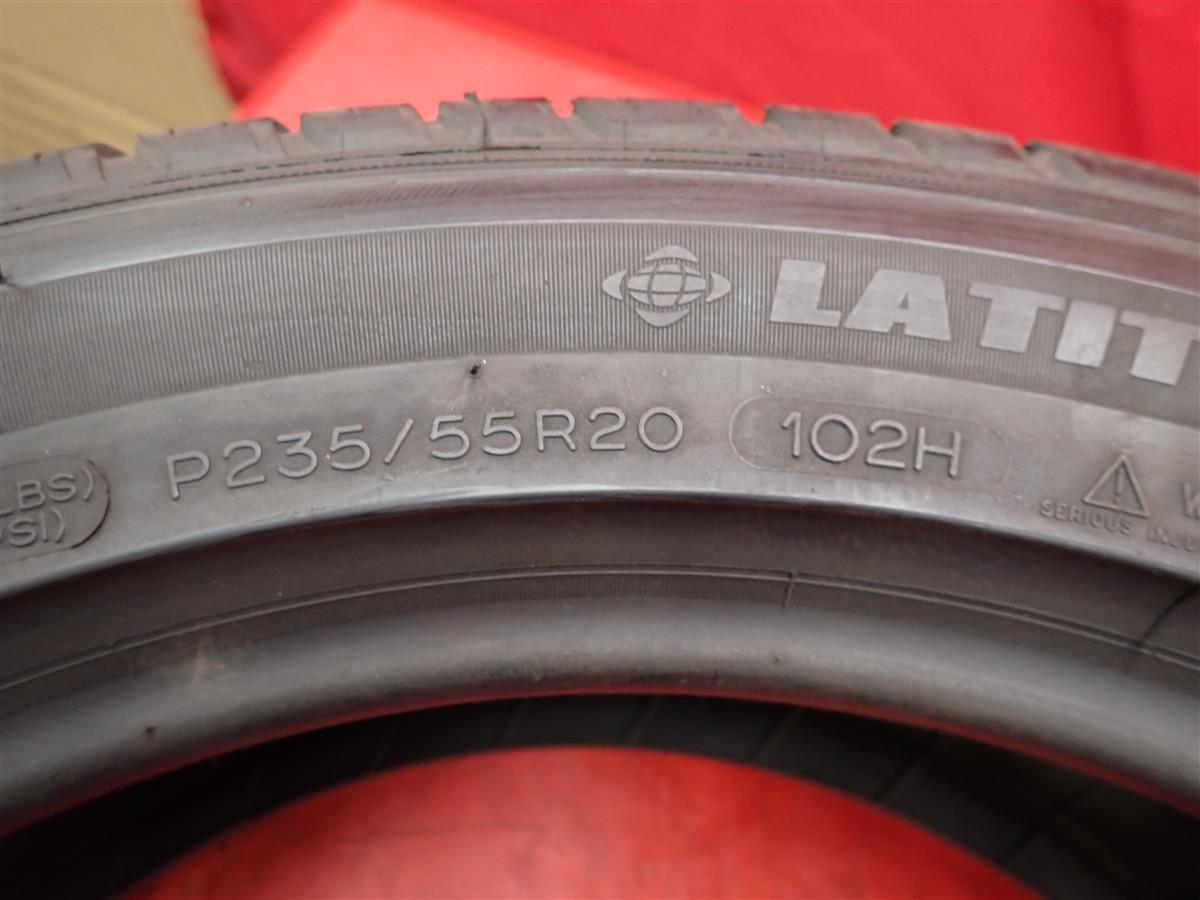 単品 タイヤ1本《 ミシュラン MICHELIN 》ラティチュードツアーHP[ 235/55R20 ]9分山 キャデラック SRX ムラーノ レクサスRX n20_画像9