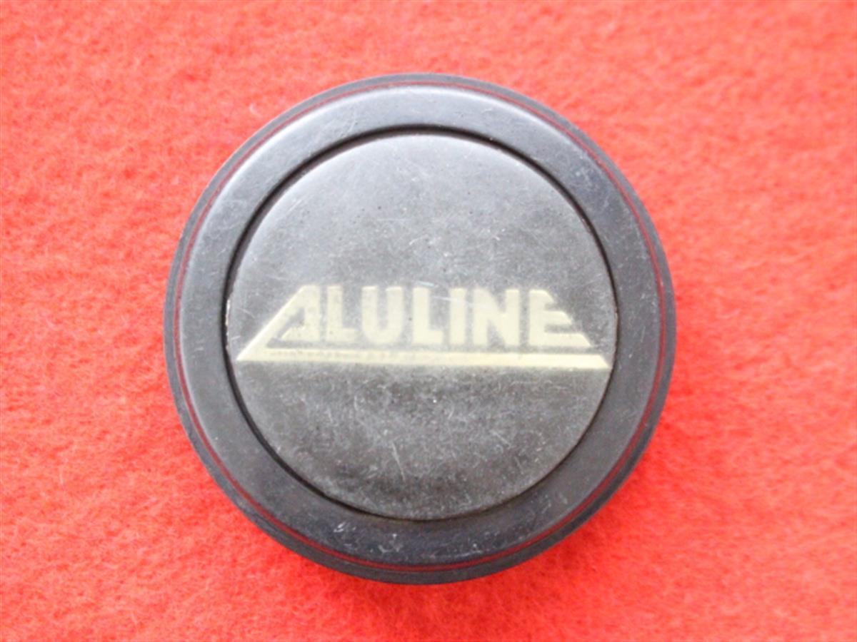 1枚 ALULINE 社外 中古 ホイール センターキャップ センターカバー エンブレム オーナメント_画像1