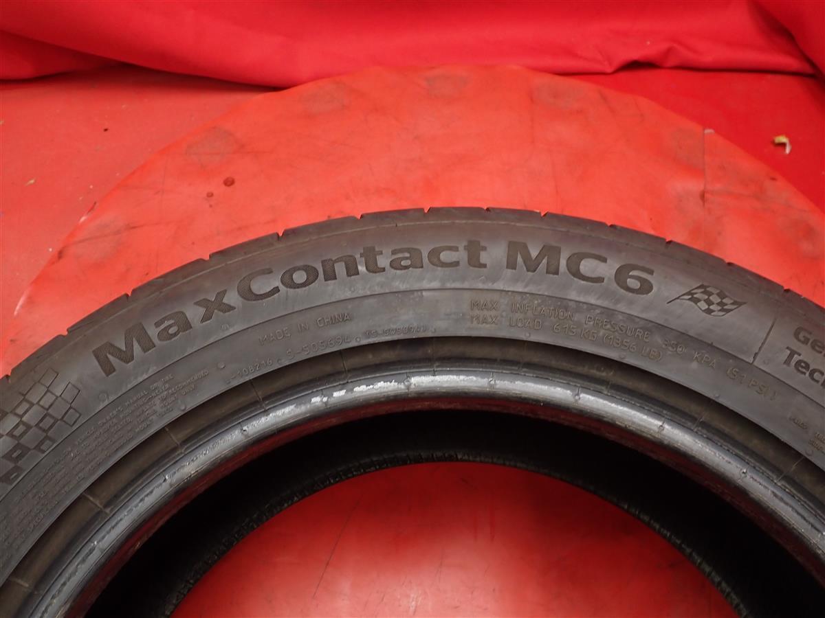 単品 タイヤ1本 205/55R16 91W コンチネンタル マックスコンタクト MC6 8.5分山 クロス ゴルフ Aクラス 1シリーズ A3 スポーツバック 2008_画像7