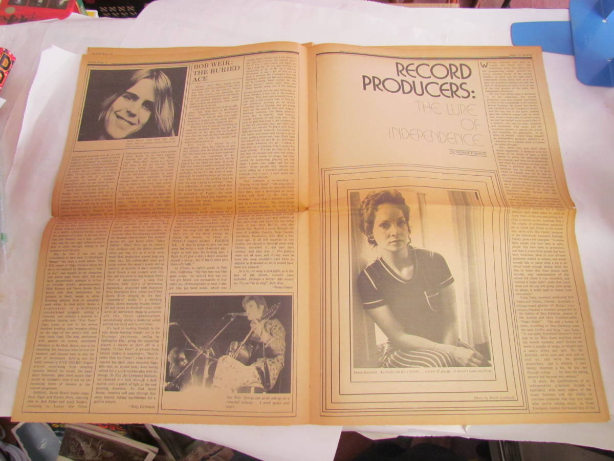 【昭和レトロ】ROCK　1972年8月14日　新聞？雑誌？　An Interview with John & Yoko　ジョン・レノン　オノ・ヨーコ_画像5