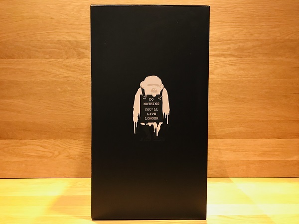 ★MEDICOM TOY メディコムトイ BANKSY バンクシー MONKEY SIGN モンキーサイン DRIP REVERSE ver. 未開封品 KAWS カウズ★_画像3