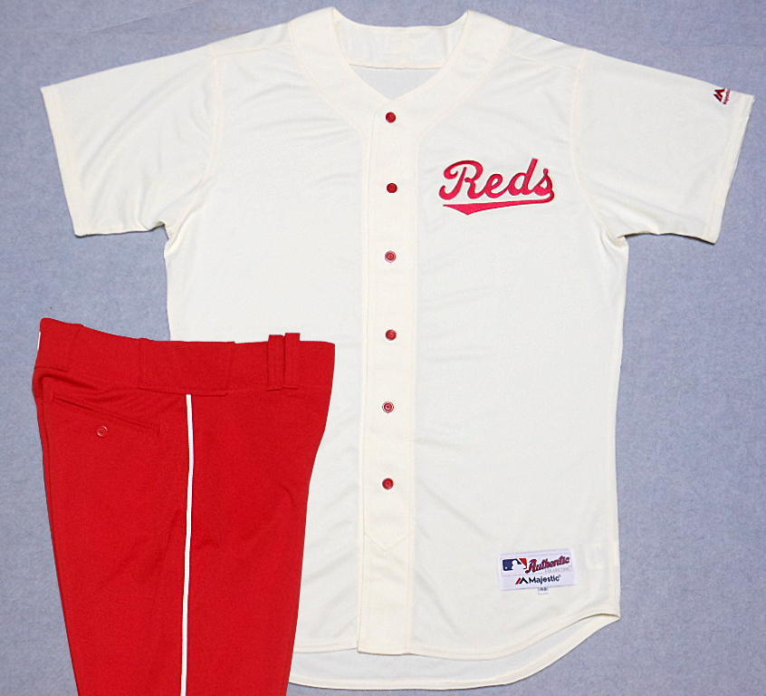 1936 TBTC シンシナティ レッズ Majestic ユニフォーム 上下 Jersey ジャージ MLB メジャーリーグ REDS