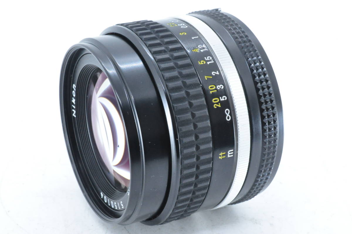 Nikon Nikkor Ai-s 50mm f/1.4 ニコン ニッコール マニュアル フォーカス 単焦点 Ais レンズ MF Lens TN72968_画像10