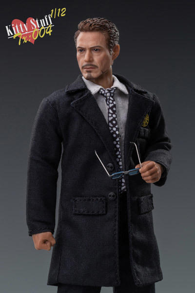 TX004 Tony * Star k способ 1/12 шкала action фигурка костюм Ver. KITTY STUFF 1/12 Male Coat Version Set