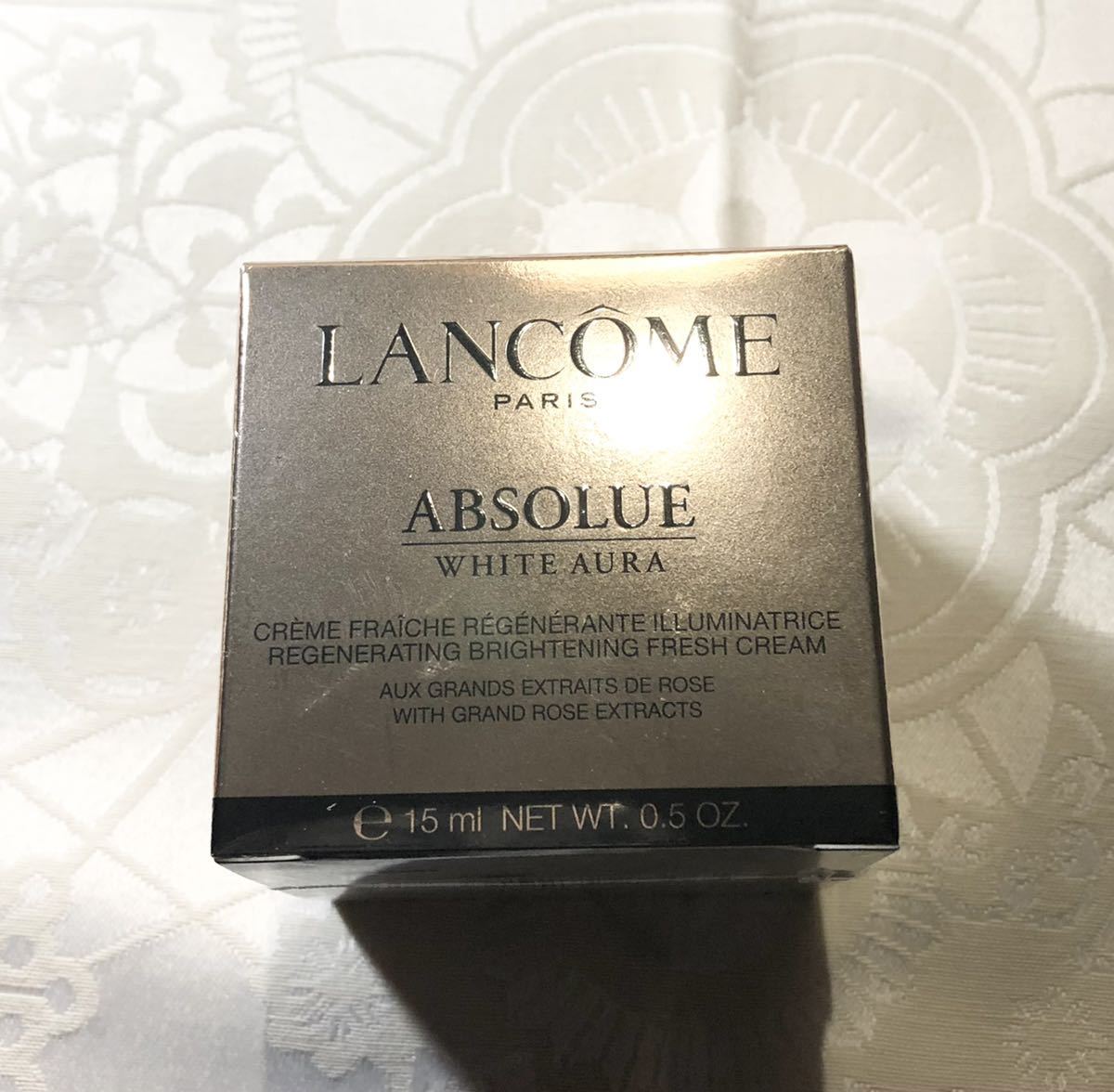 格安新品 ランコム アプソリュ ホワイトオーラ クリーム 15ml × 2個