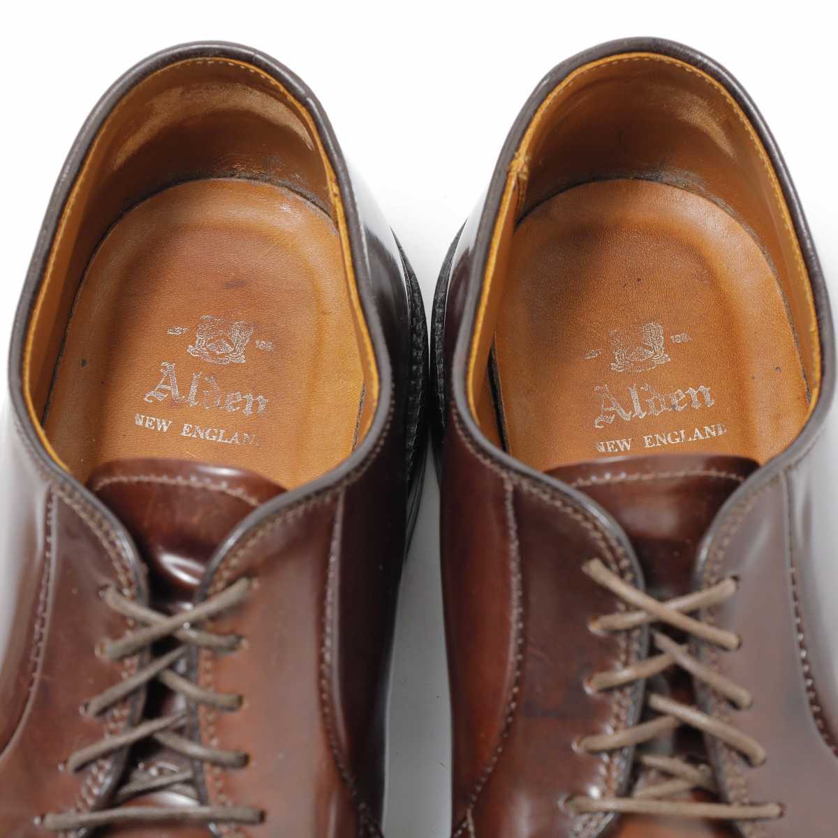 人気新品入荷 【Alden】990□7.5D/B/25.5cm□Clipper Ox.□外羽根式