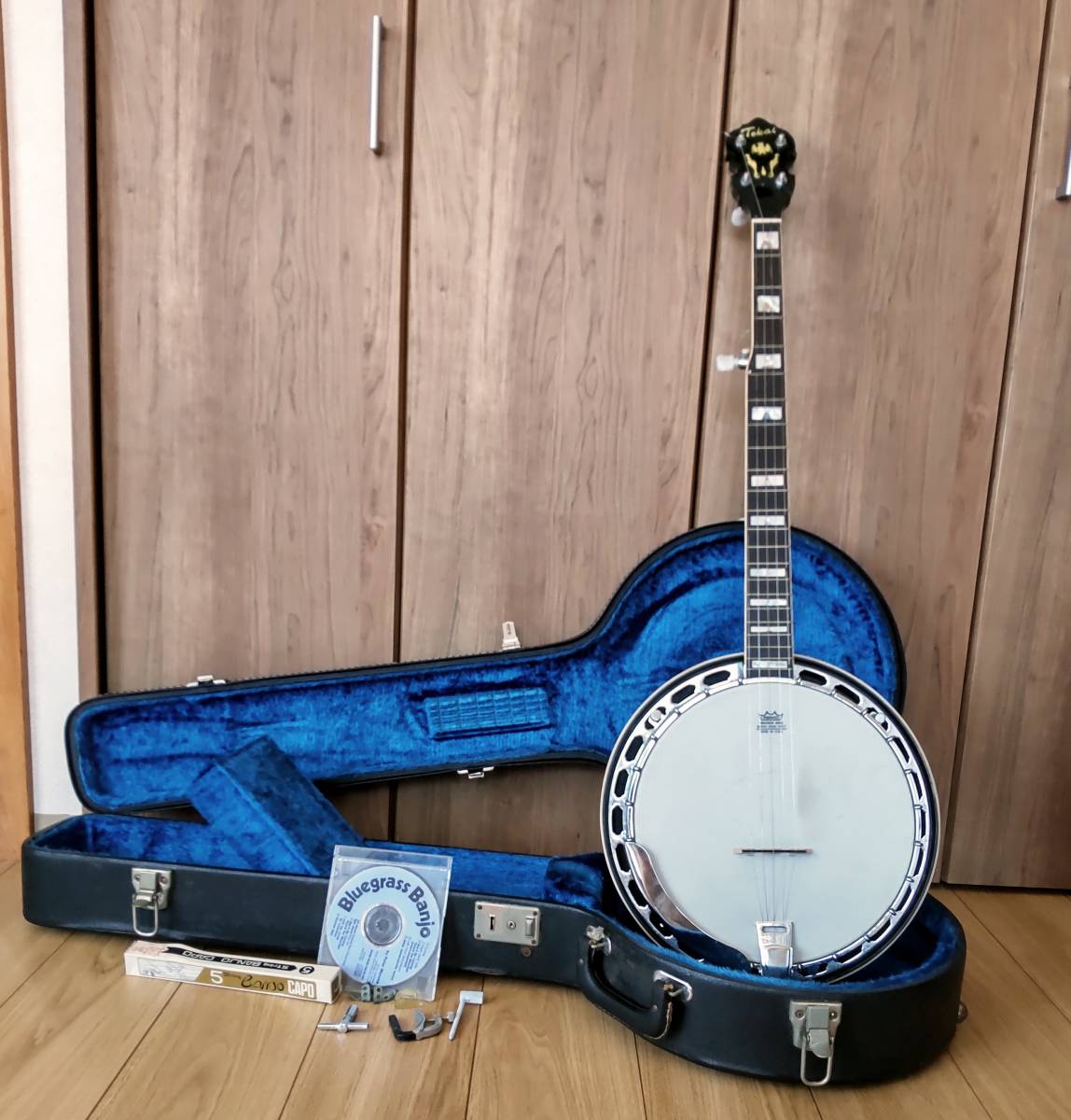 メール便可 2セットまで TOKAI BANJO T650R ハードケース付 バンジョー