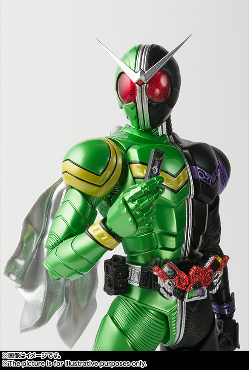 ★送料無料 初版 国内正規品 新品未開封★ S.H.Figuarts 真骨彫製法 仮面ライダーW サイクロンジョーカー S.H.フィギュアーツ ダブル_画像8