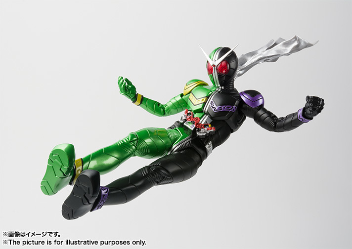 ★送料無料 初版 国内正規品 新品未開封★ S.H.Figuarts 真骨彫製法 仮面ライダーW サイクロンジョーカー S.H.フィギュアーツ ダブル_画像10