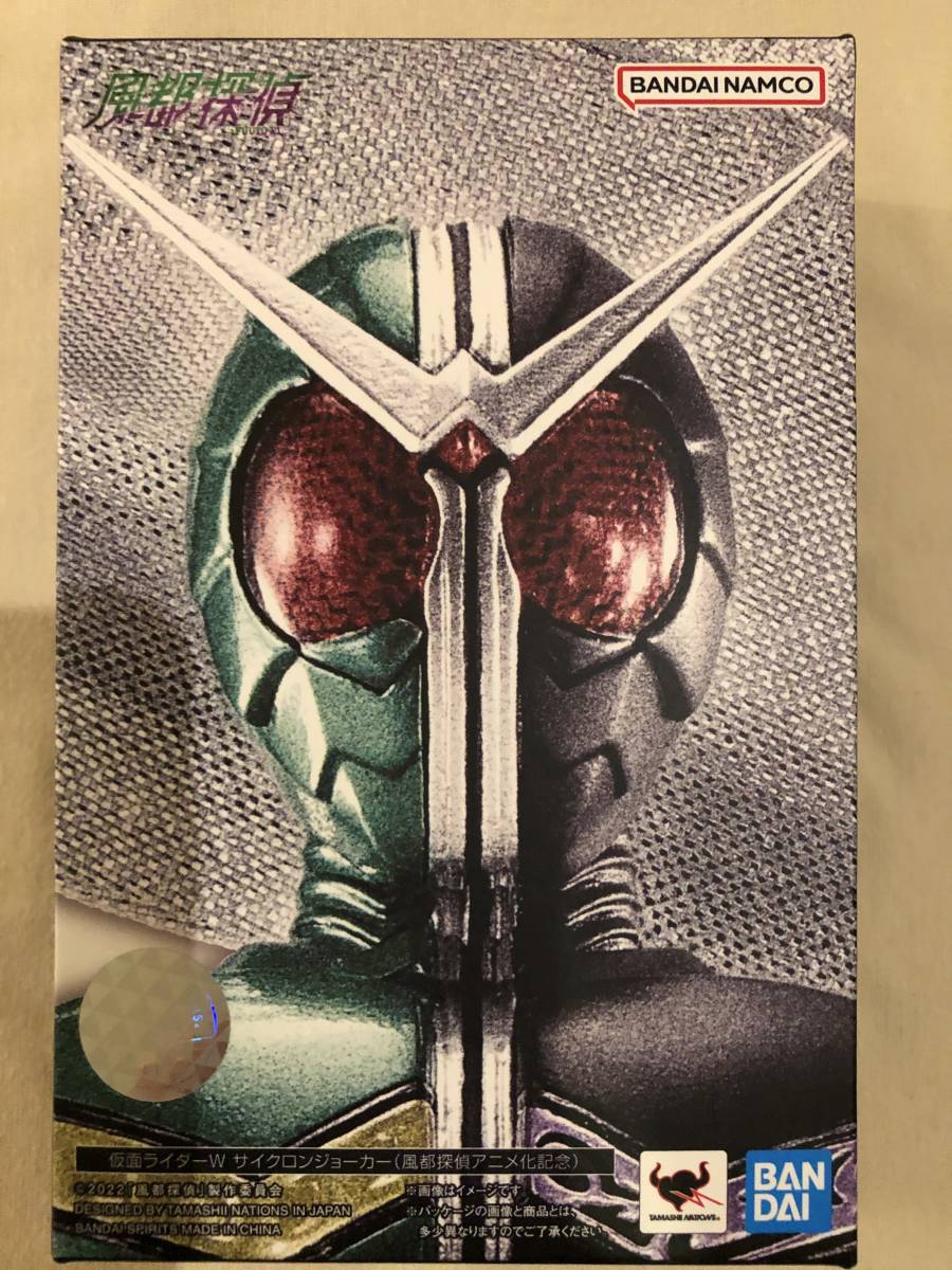 * free shipping new goods unopened *S.H.Figuarts genuine . carving made law Kamen Rider W Cyclone Joker manner capital .. anime . memory S.H. figuarts double 