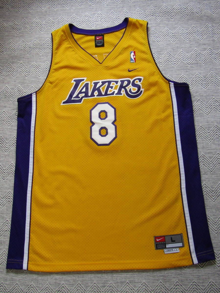 正式的 BRYANT LAKERS NBA 美品 #8 当時物 刺繍 タンクトップ