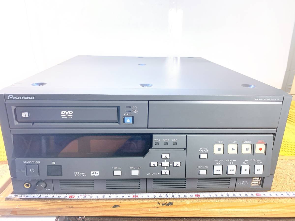 貴重 Pioneer パイオニア DVD RECORDER PRV-LX1 DVD HDDレコーダー 業務用