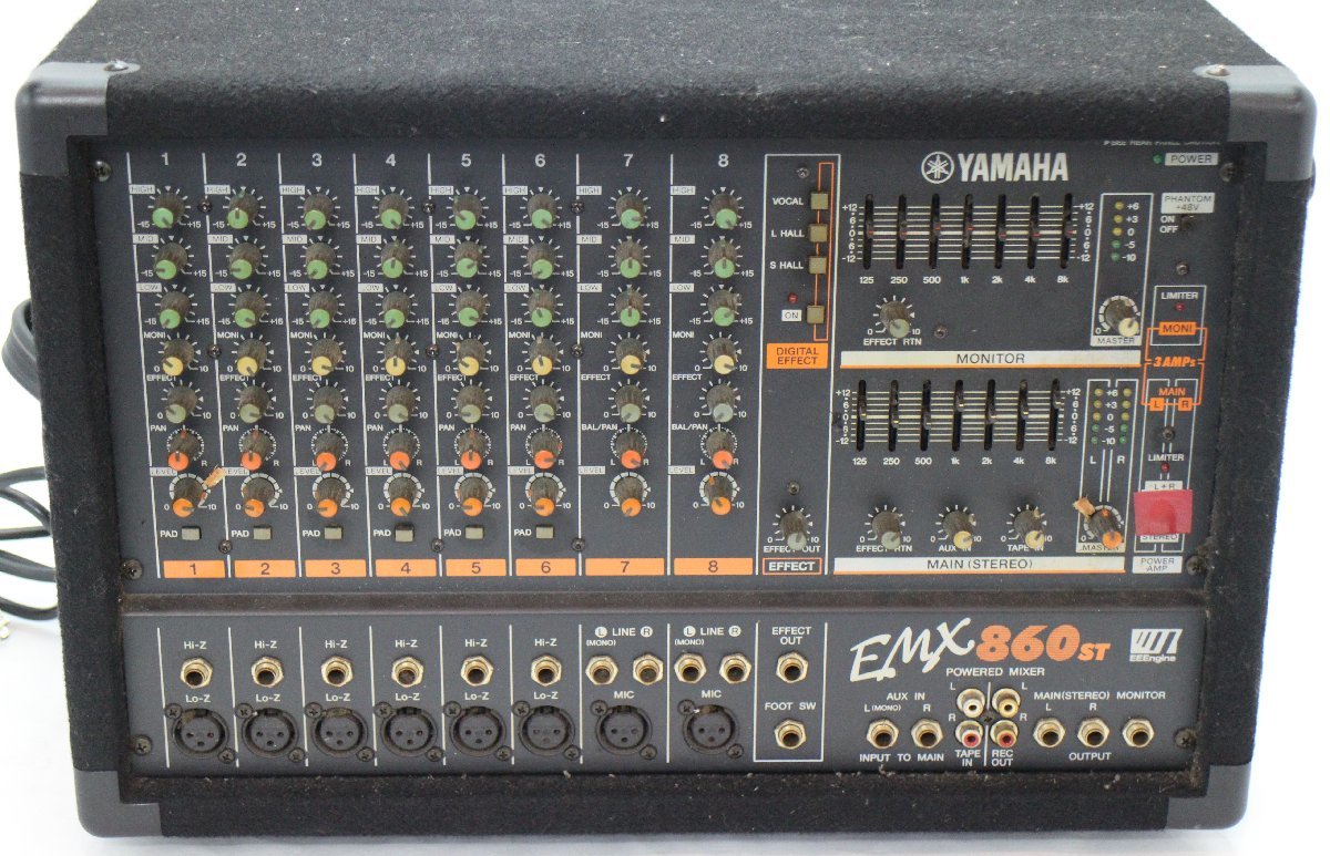 YAMAHA ヤマハ EMX860ST パワードミキサー Powered Mixer モニター