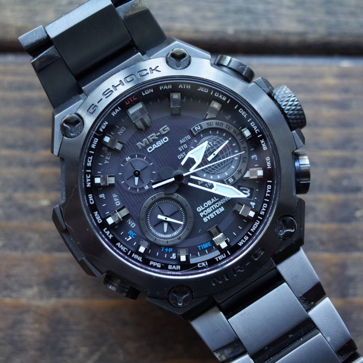 4726 operation goods /G-Shock/MR-G/MRG1000B-1AJR/ regular price Y330000/ written guarantee / box / koma / titanium / radio wave solar /CASIO/ Casio /ji- shock 