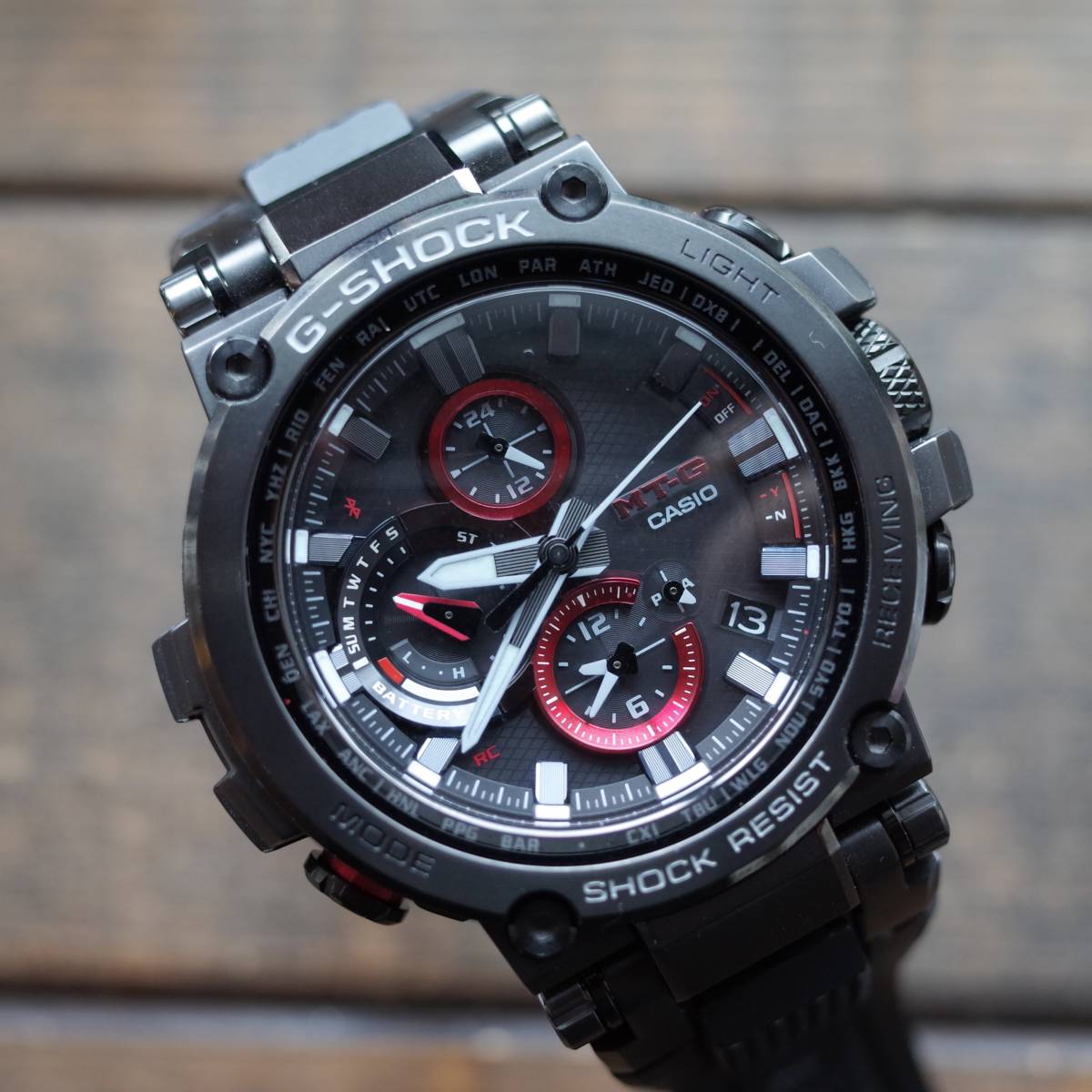 4681 稼働品/G-SHOCK /MT-G/MTG-B1000B-1AJF/定価¥110000/タフ