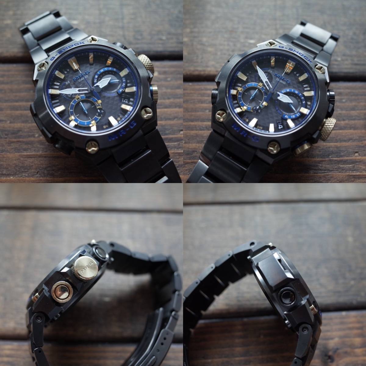 4602 美品/稼働品/G-SHOCK /MR-G/MRG-B2000B-1AJR/勝色/定価￥33万/保証書/箱/コマ/Bluetooth搭載/電波ソーラー/CACIO/カシオ/ジーショック_画像5