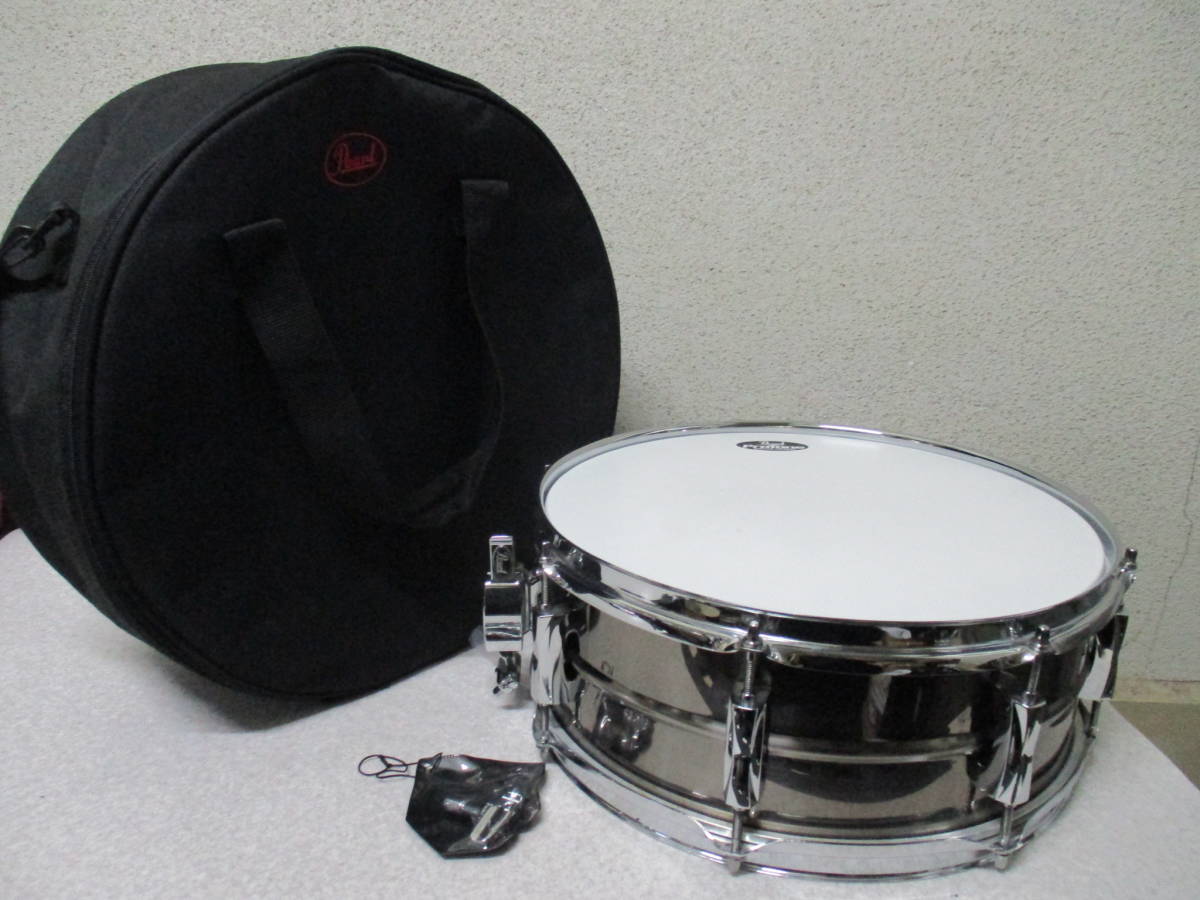 Pearl SensiTone Steel スネアドラム 14インチ スチールスネア www.pn