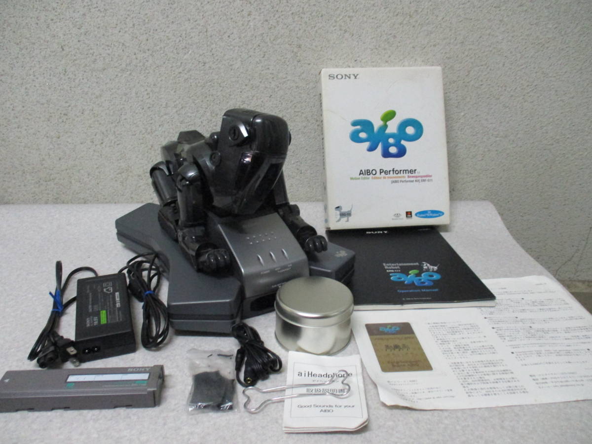 ◇◇Sony AIBO ERS-111 ソニー アイボ ブラック ジャンク◇◇ marz.jp