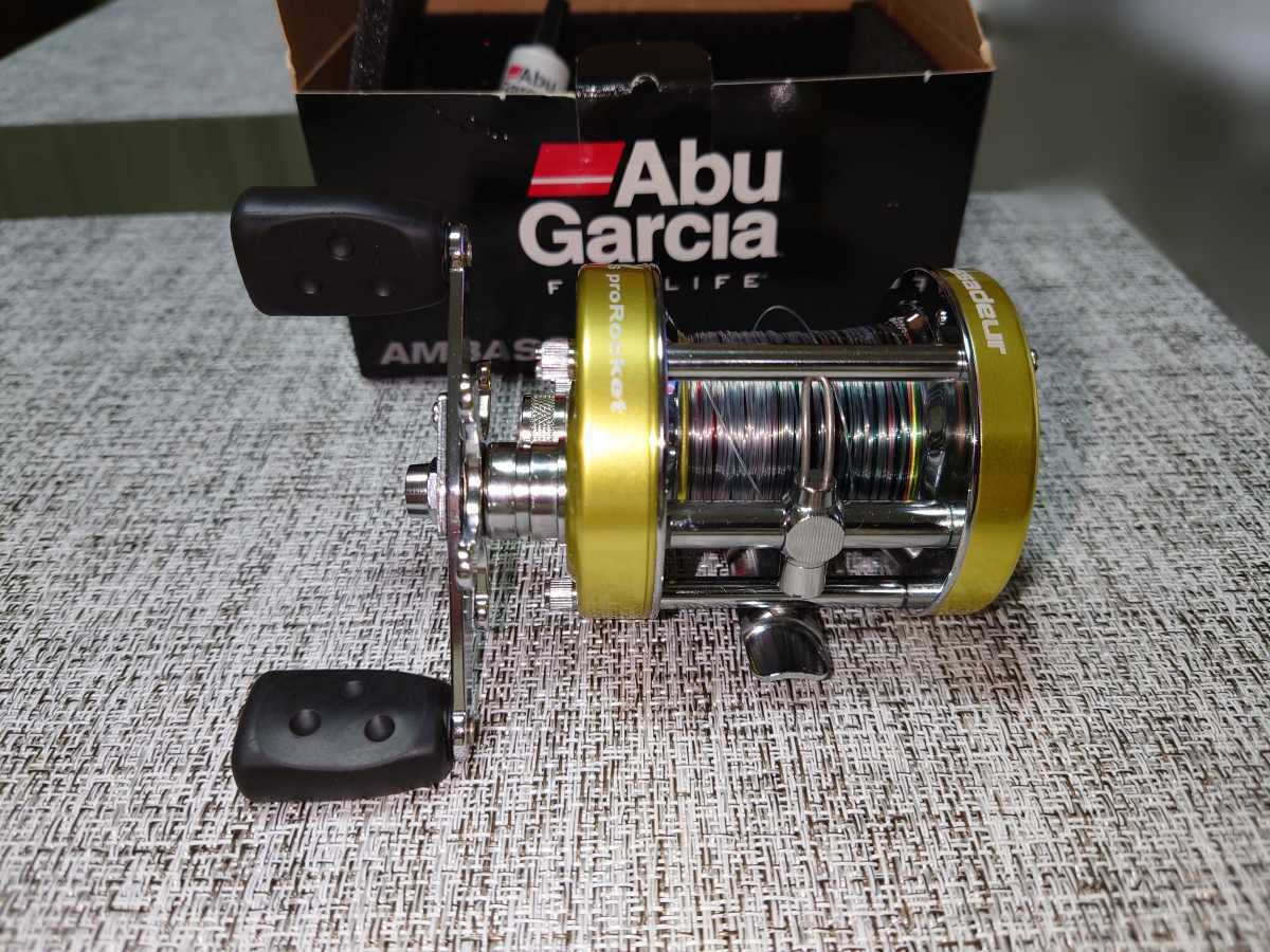 未使用◇アブガルシア(Abu Garcia) AMBASSADEUR ROCKET 6500cs Pro