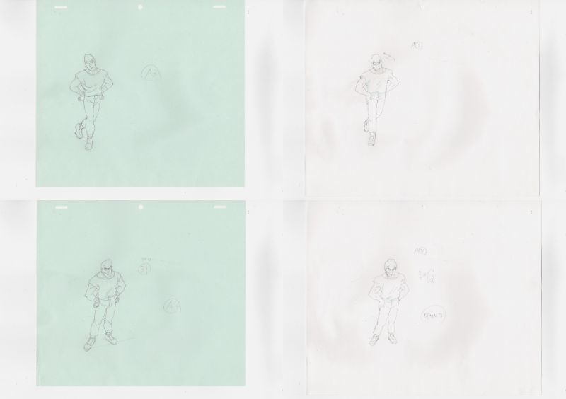 森川ジョージ はじめの一歩 大量 5カット 原画セット 14 ♯ セル 森川ジョージ はじめの一歩 大量 5カット 原画セット 14 ♯ セル
