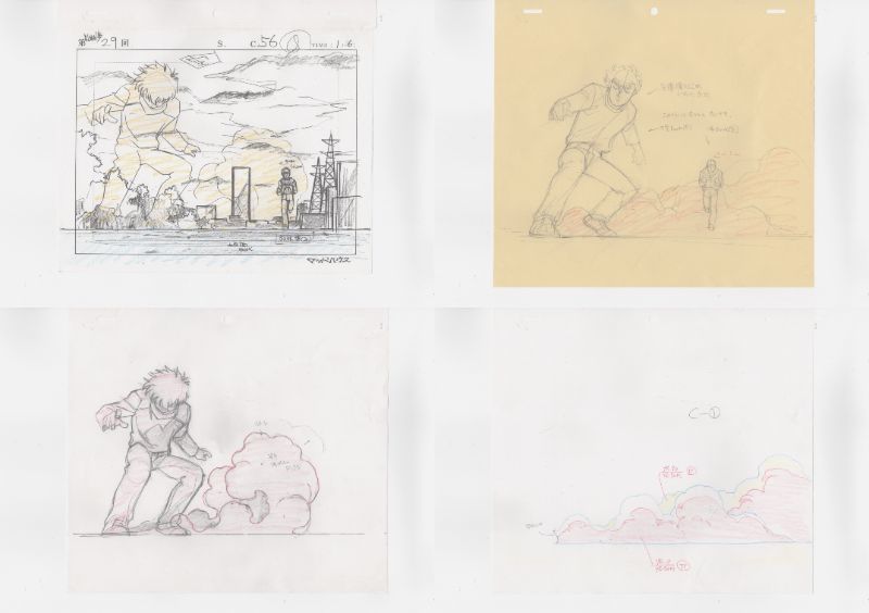 森川ジョージ はじめの一歩 大量 5カット 原画セット 14 ♯ セル 森川ジョージ はじめの一歩 大量 5カット 原画セット 14 ♯ セル