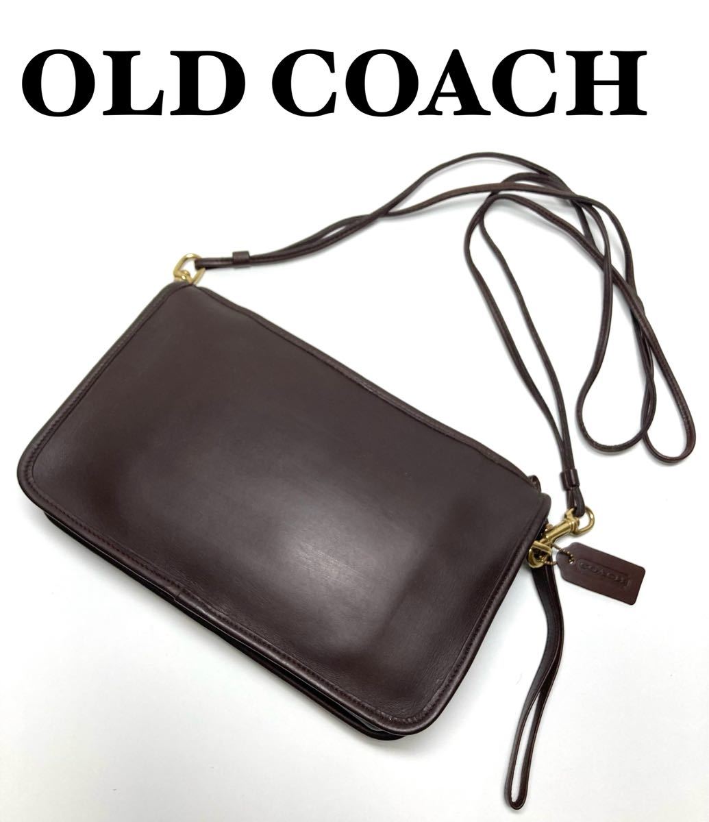 SALE】 COACH - オールドコーチ ショルダーバッグ クラッチバッグ 2way