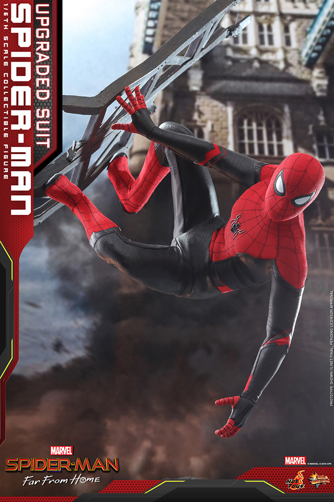 スパイダーマン アップグレードスーツ ver MMS542 ホットトイズ 1/6 スパイダーマン ファー・フロム・ホーム 新品 未開封_画像10