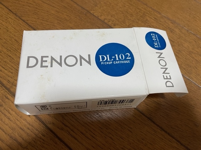 DENON デノン DL-102 MCカートリッジ、 テクニカシェルとリード線付_画像1