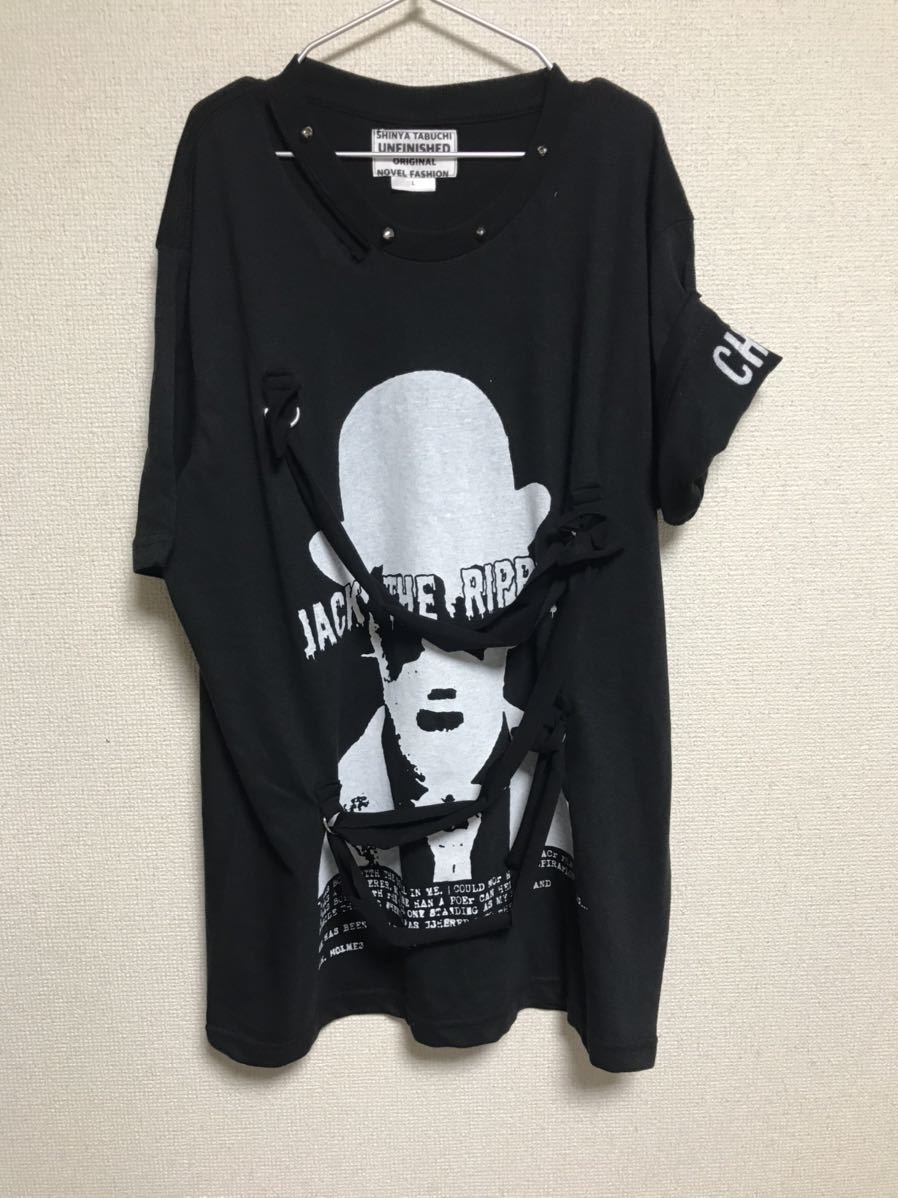 UNFINISHED切り裂きジャックボンテージTシャツseditionariesセディショナリーズpunkパンク