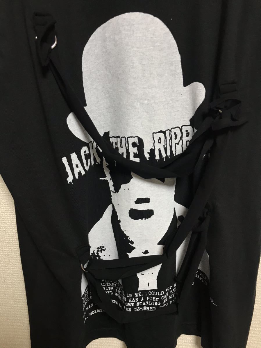 UNFINISHED切り裂きジャックボンテージTシャツseditionariesセディショナリーズpunkパンク