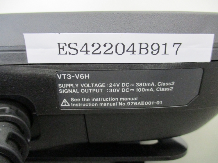 KEYENCE KCC-REM-KEY-0976A / VT3-V6H カラータッチパネル 24VDC KEYENCE KCC-REM-KEY-0976A / VT3-V6H カラータッチパネル 24VDC