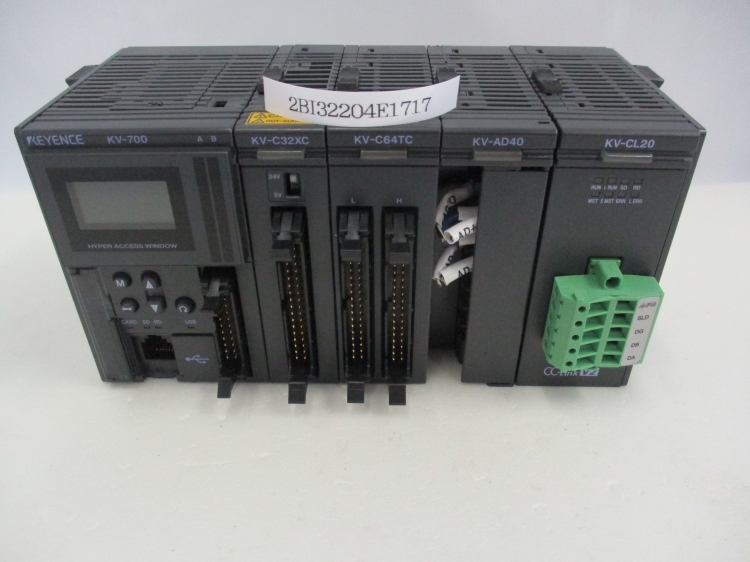 KEYENCE KV-700/KV-C32XC/KV-C64TC/KV-AD40/KV-CL20 CPUユニット