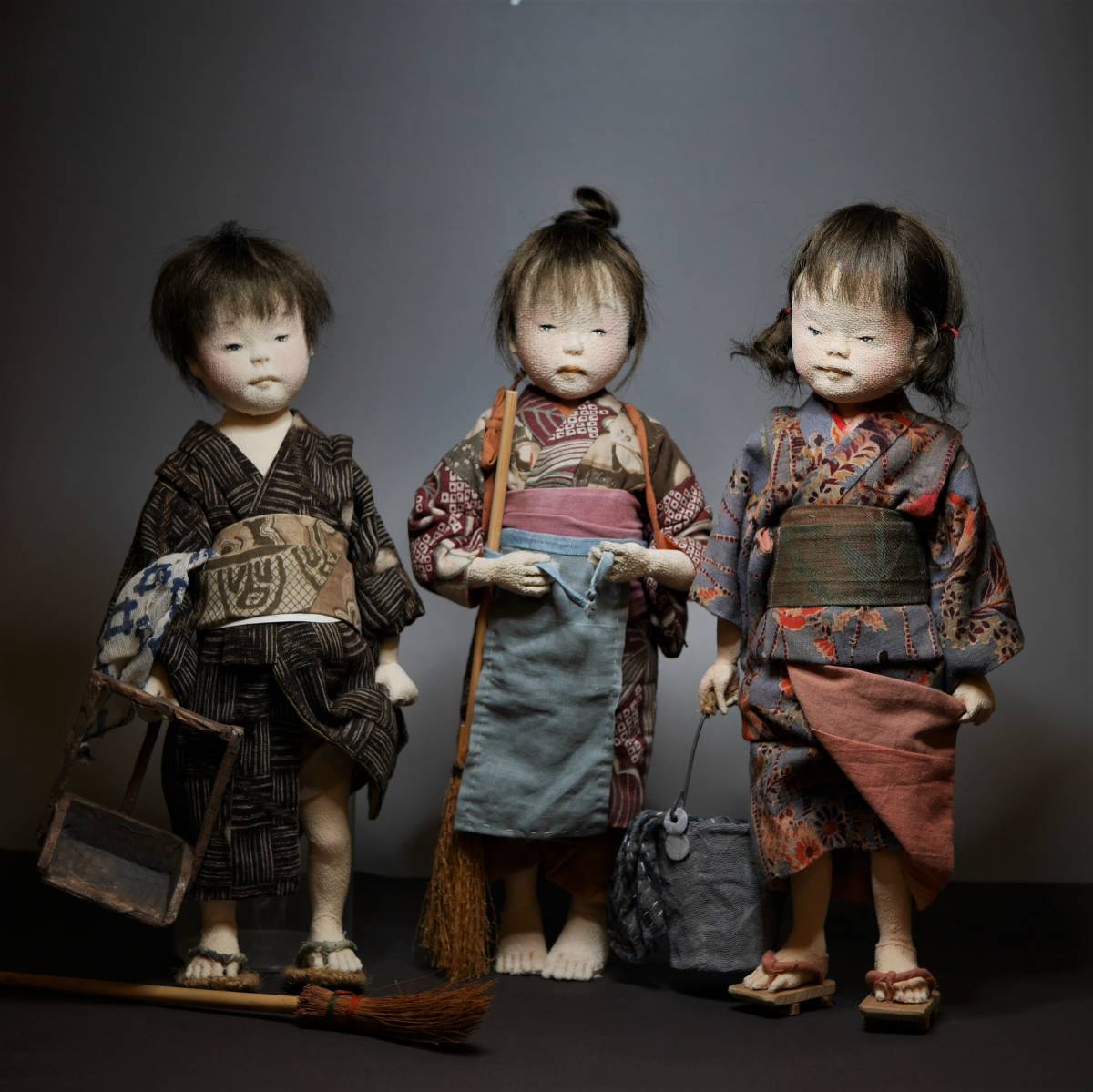 Yahoo!オークション - 美品 【 人形作家 松原輝代子 】創作人形 Yahoo!オークション - 美品 【 人形作家 松原輝代子 】創作人形