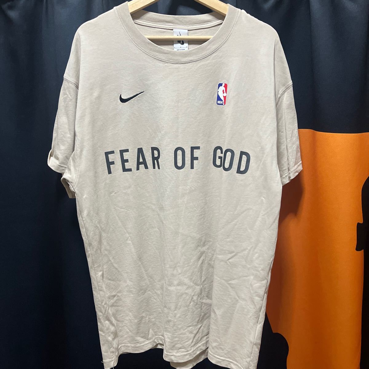 FEAR OF GOD × NIKE NBA コラボTシャツ TEE FOG