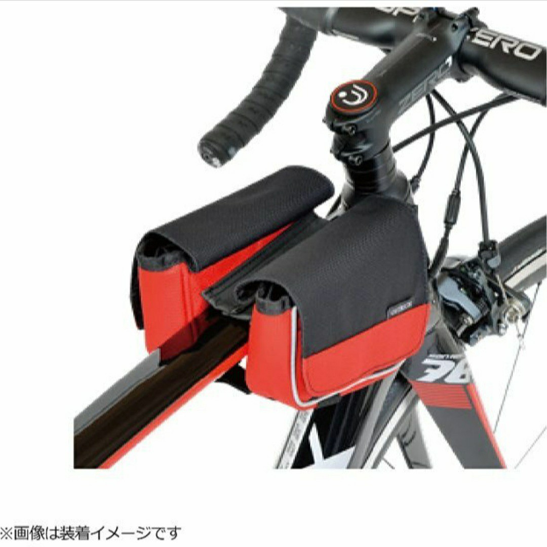 【新品】オーストリッチ　自転車用バッグ（スモールパニア）グレー